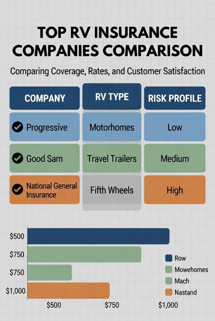 Best RV Insurance Companies: How to Choose the Right Provider for Your RV Type, Usage, and Risk Best RV insurance companies comparison matrix by RV type, usage, and risk profile
