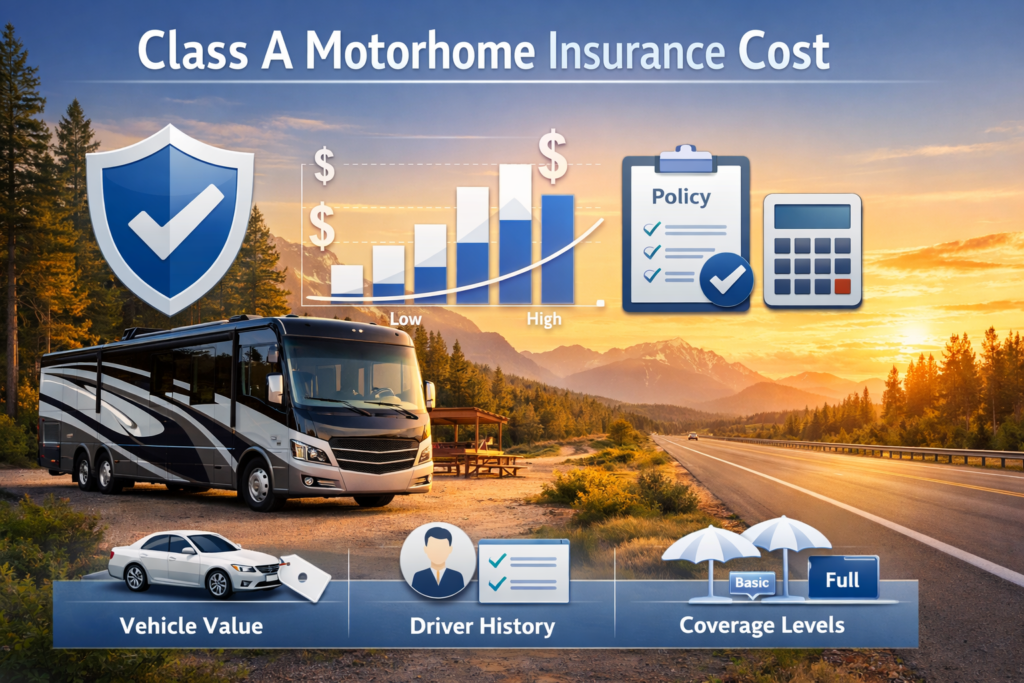 Class A Motorhome Insurance Cost: Real Prices, Coverage Breakdown & What Changes the Price motor home