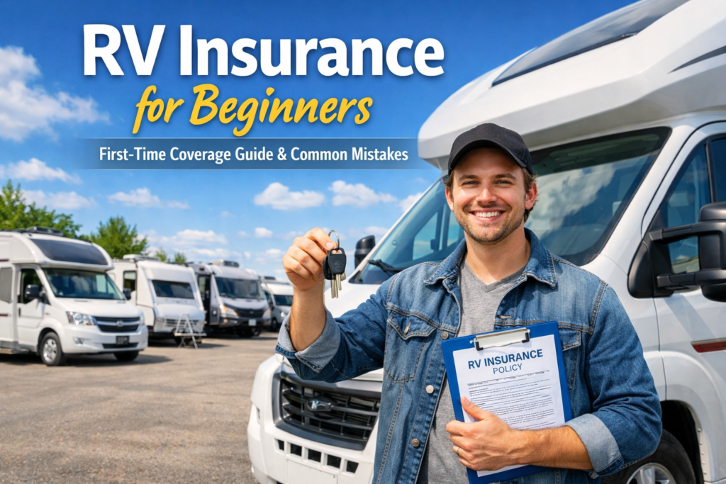 RV Insurance for Beginners: First-Time Coverage Guide, Costs & Common Mistakes insurance for biggners
