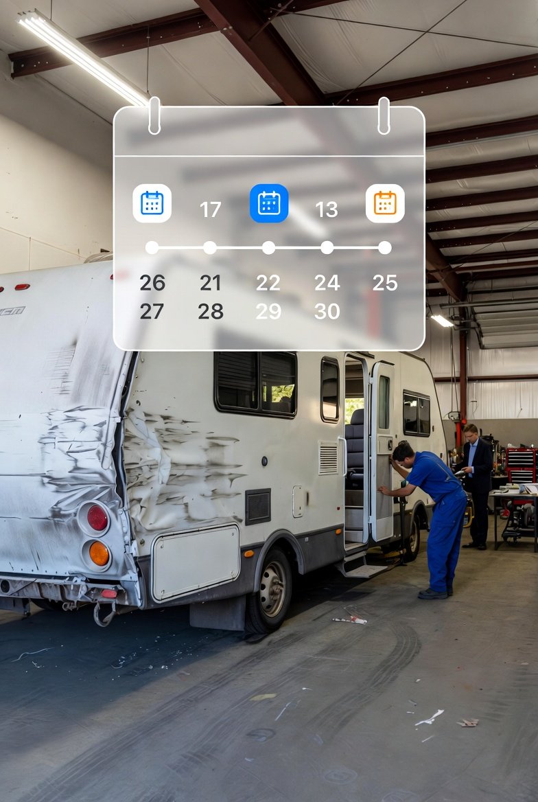 Typical RV Insurance Claim Timeline Points: